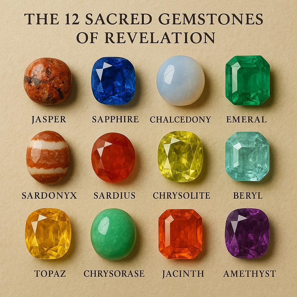 The 12 Sacred Stones of Revelation
