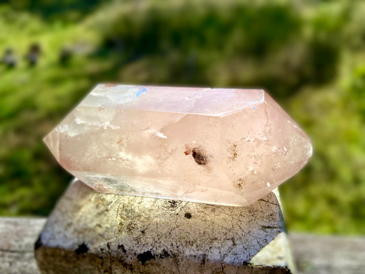 Pink Lithium Quartz Double Terminated AAA+++ Grade