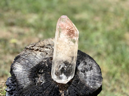 Lodolite Lemurian Inclusion Quartz Double Terminated