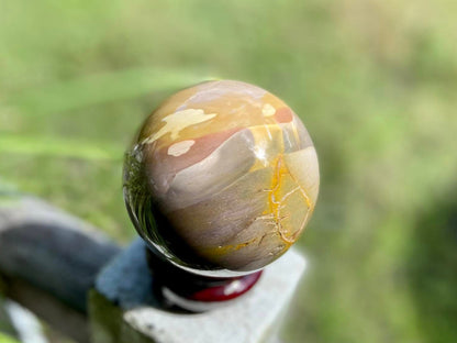 Australian Mookaite Jasper Sphere