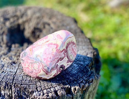 Natural Rhodochrosite Freeform | AAA Grade | Highly Polished | Druzy | Argentina |Heart Chakra | 636 Grams