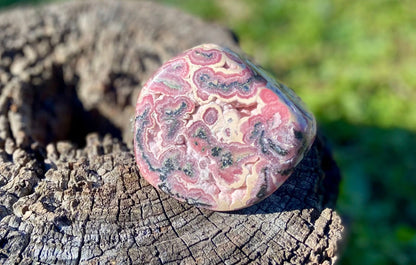 Natural Rhodochrosite Freeform | AAA Grade | Highly Polished | Druzy | Argentina |Heart Chakra | 636 Grams