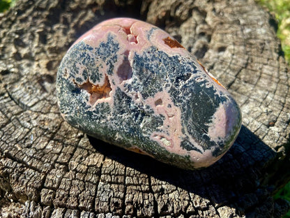 Natural Rhodochrosite Freeform | AAA Grade | Highly Polished | Argentina |Heart Chakra | 330 Grams