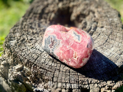 Natural Rhodochrosite Freeform | AAA Grade | Highly Polished | Argentina |Heart Chakra | 330 Grams