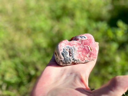 Natural Rhodochrosite Freeform | AAA Grade | Highly Polished | Argentina |Heart Chakra | 330 Grams