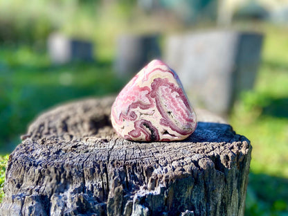 Natural Rhodochrosite Freeform | AAA Grade | Highly Polished | Druzy | Argentina |Heart Chakra | 636 Grams