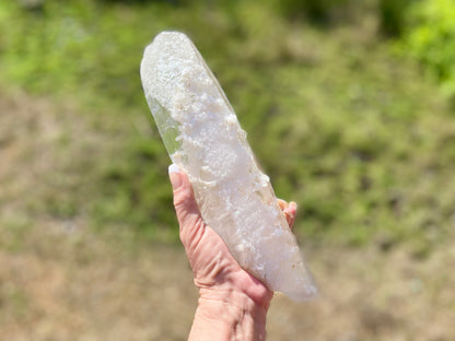 Lemurian Seed Quartz Crystal | Ancient Wisdom | Record Keepers |Phantasmagoric Rainbows | 1.528 kg