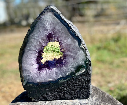 Amethyst Portal Self Standing | AAA Grade | Spiritual Gateway Crystal | 4.664kg