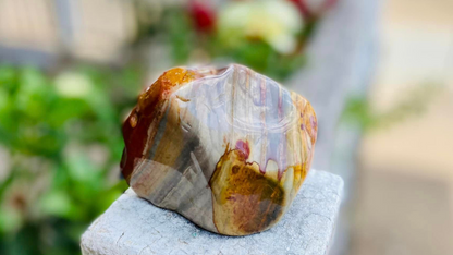 Polychrome Jasper Sculpture