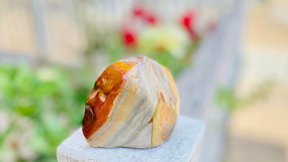 Polychrome Jasper Sculpture