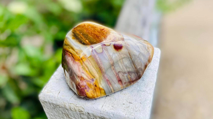 Polychrome Jasper Sculpture