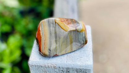 Polychrome Jasper Sculpture