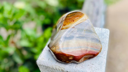Polychrome Jasper Sculpture