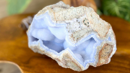 Blue Lace Druzy Agate Geode AAA Grade