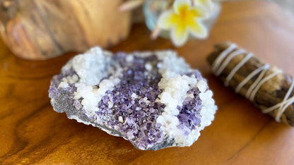 Transparent Blue Tanzanite Fluorite and Calcite from China