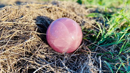 Star Rose Quartz Sphere