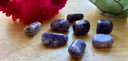 Lepidolite Tumble Stones