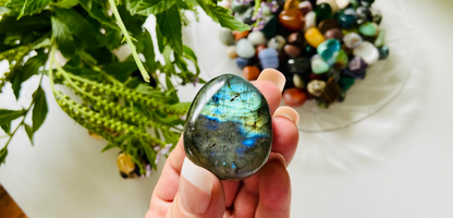 Labradorite Palm Stone